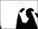 Video Clip - Human figures depicted in black in front of a white background; walking in the office