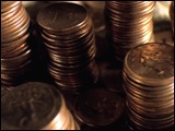 Video Clip - Stacks of quarters