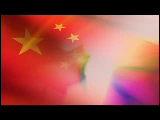 Video Clip - Canada and China flags in the same frame