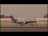 Video Clip - Commercial arlines taking off, flying and landing