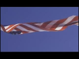 Video Clip - American flag waving up high