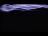 Video Clip - Smoke in front of a black background