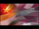 Video Clip - US, China and India flags in the same frame